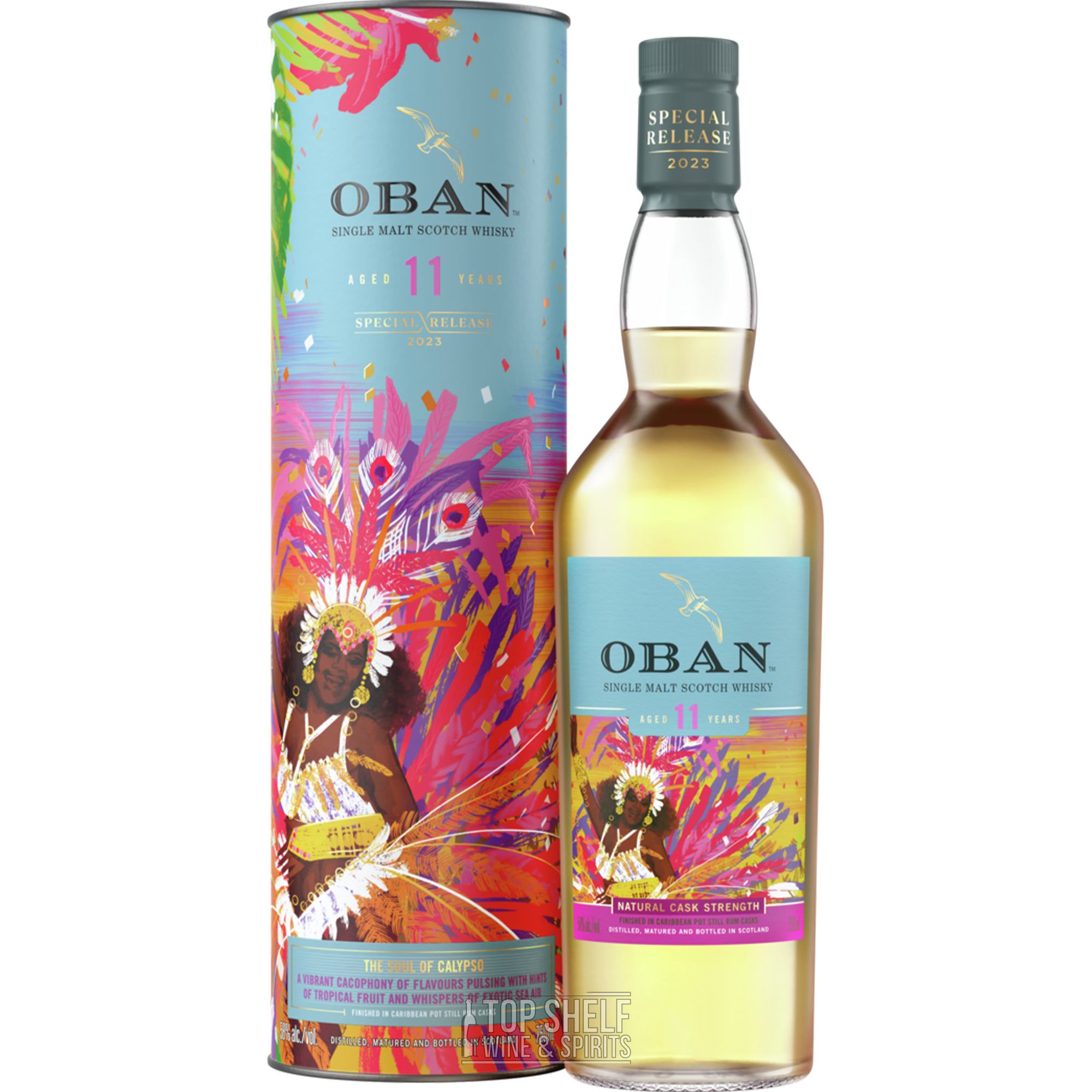 Oban 11 Year "The Soul of Calypso" 2023 Special Release Scotch