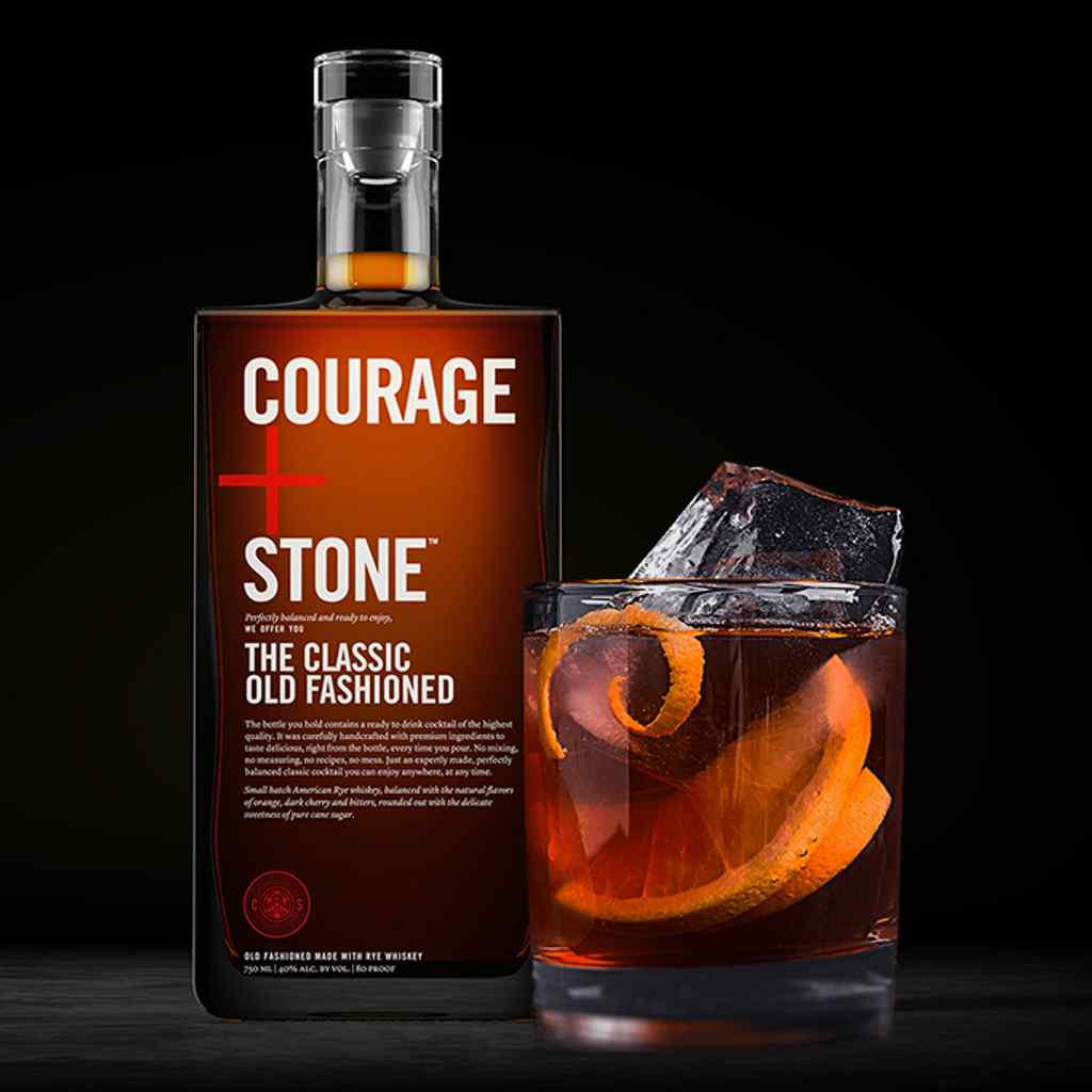 Courage + Stone Classic Old Fashioned Cocktail