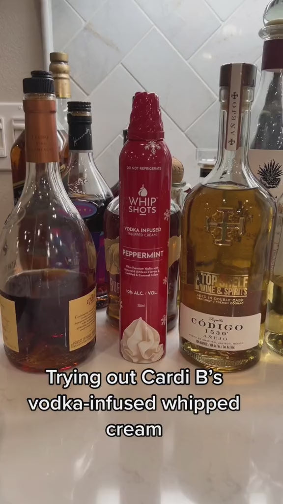 Order Whip Shots Peppermint (VodkaInfused Whipped Cream) Delivery