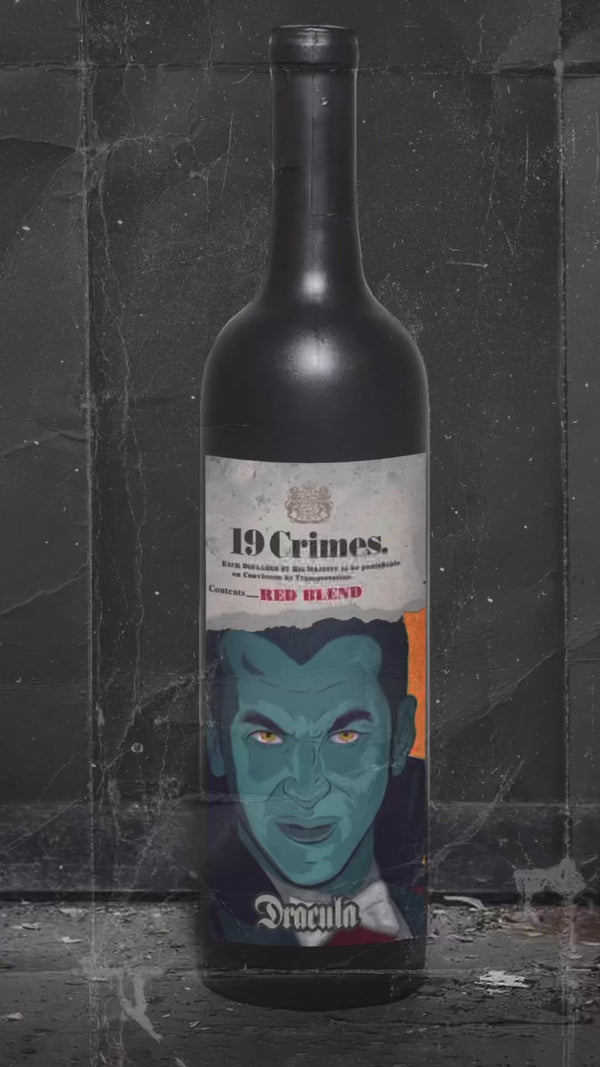 19 Crimes Dracula Red Blend (Glow in the Dark)