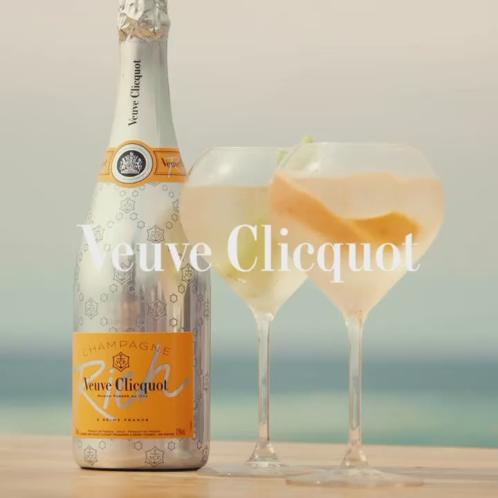 Veuve Clicquot Rich Champagne - The Champagne Cocktail you cannot miss.