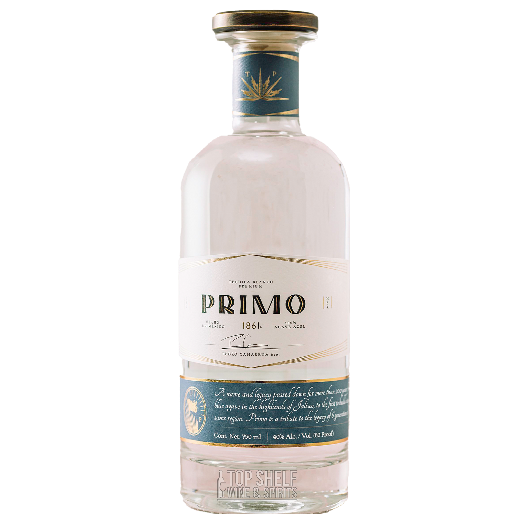 Primo 1861 Blanco Tequila