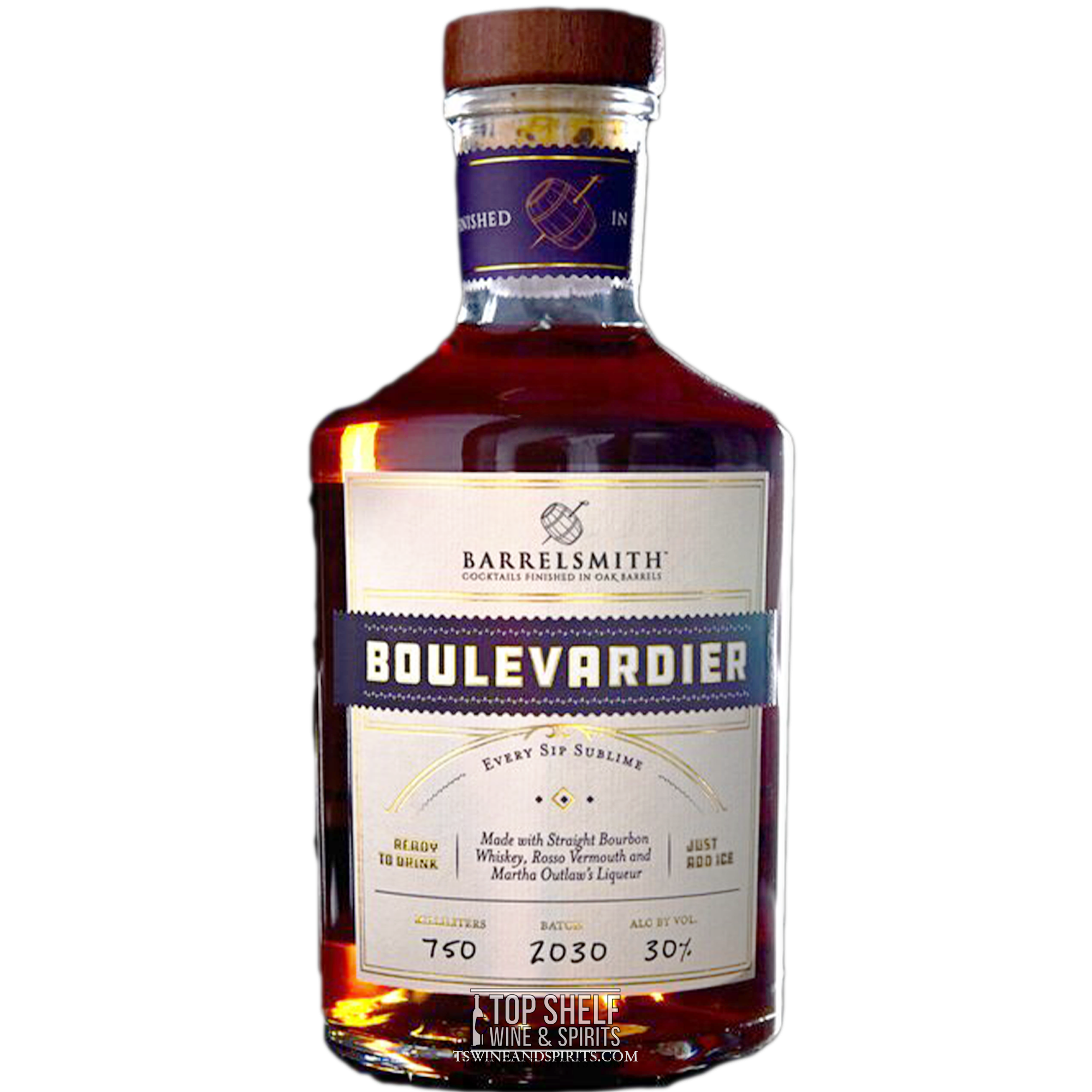 Barrelsmith Boulevardier Cocktail