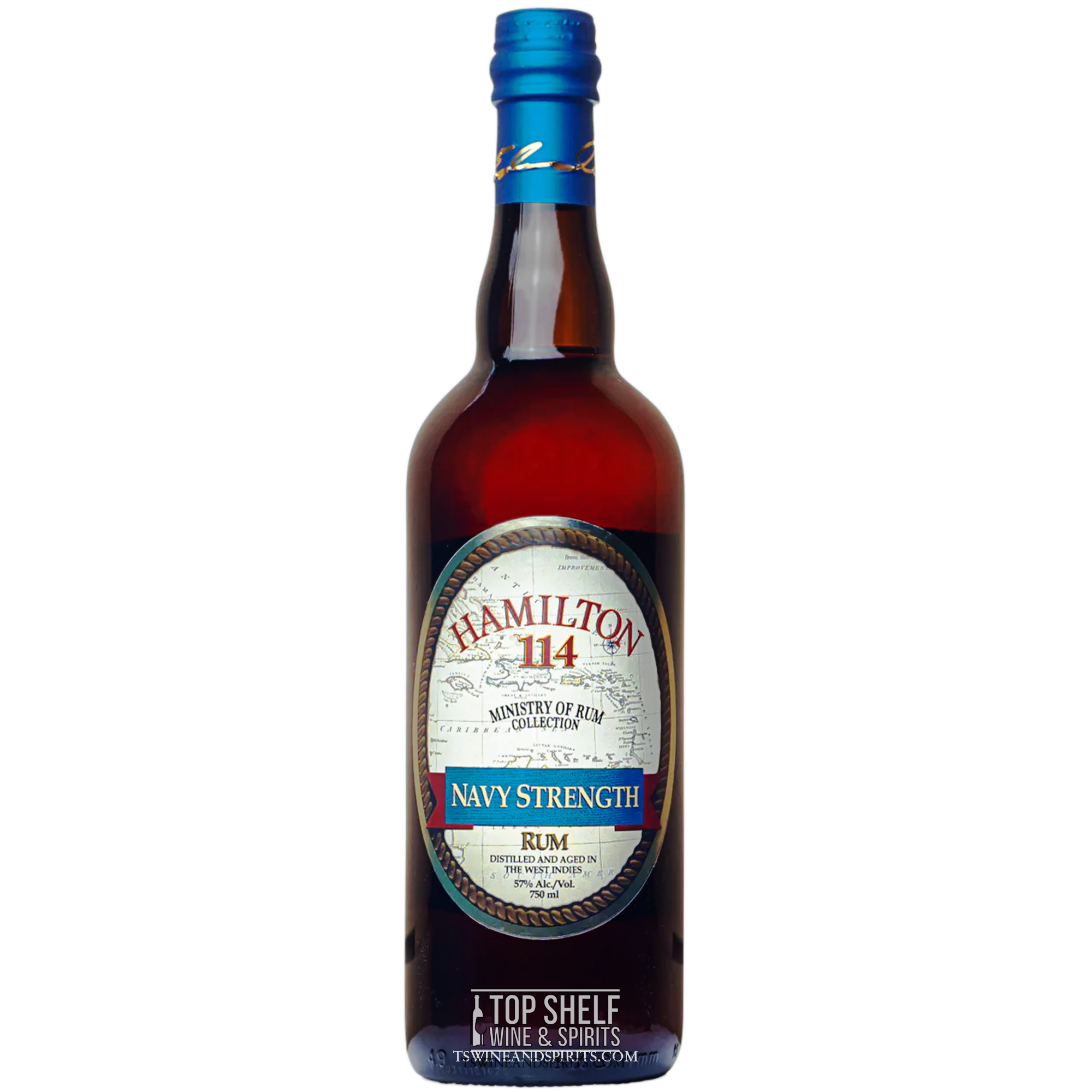 Hamilton Navy Strength 114 Proof Rum