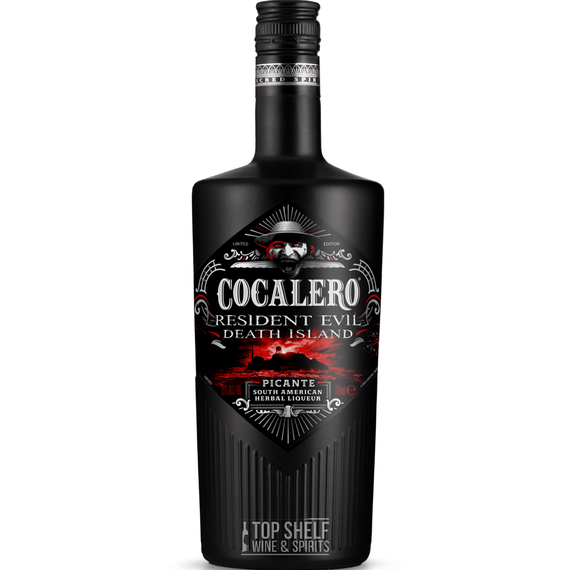 Cocalero x Resident Evil: Death ISland Picante Liqueur