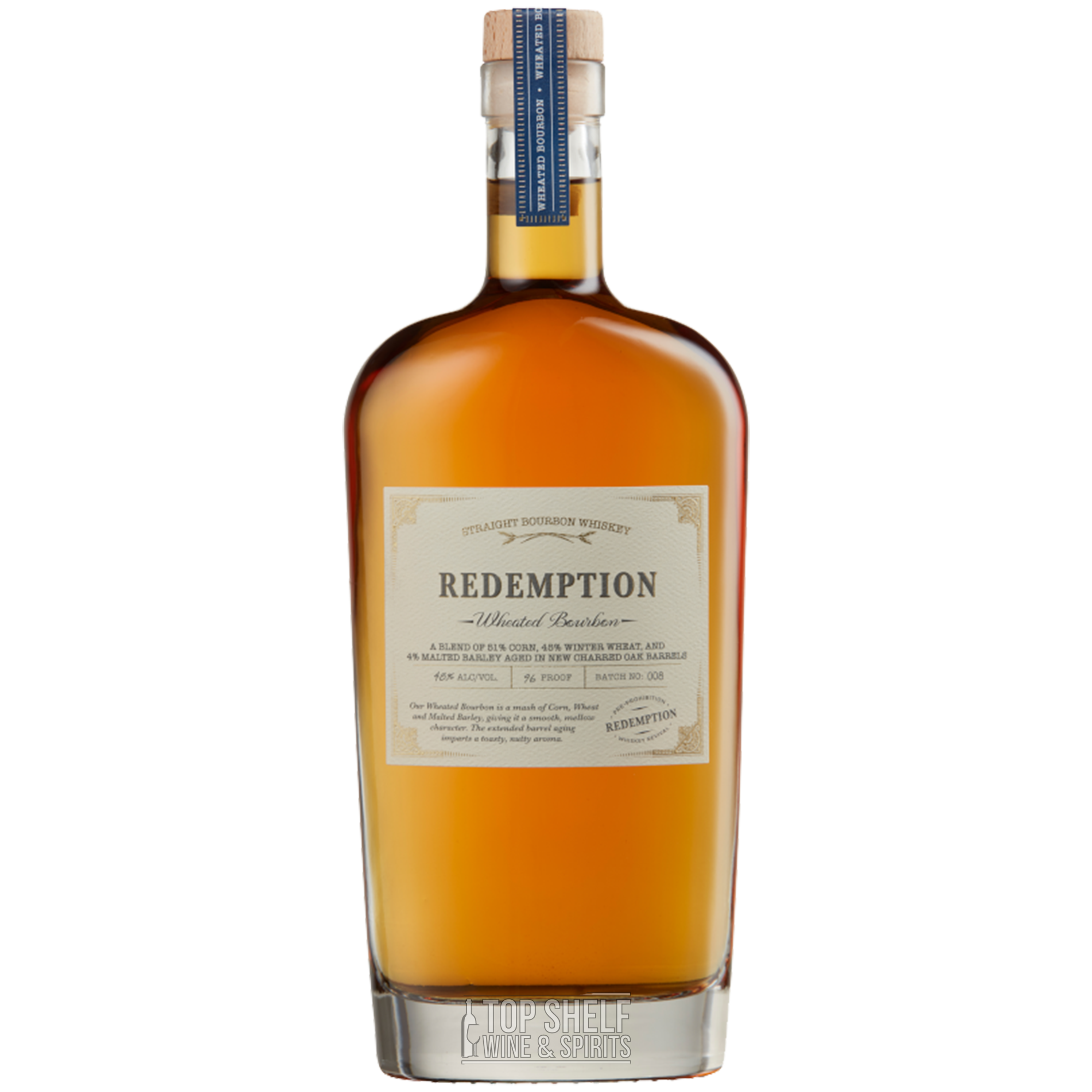 Redemption Wheated Bourbon Whiskey