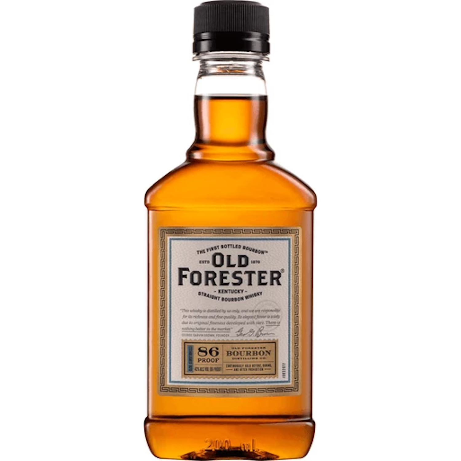 Old Forester Kentucky Straight Bourbon (86 Proof) 200mL