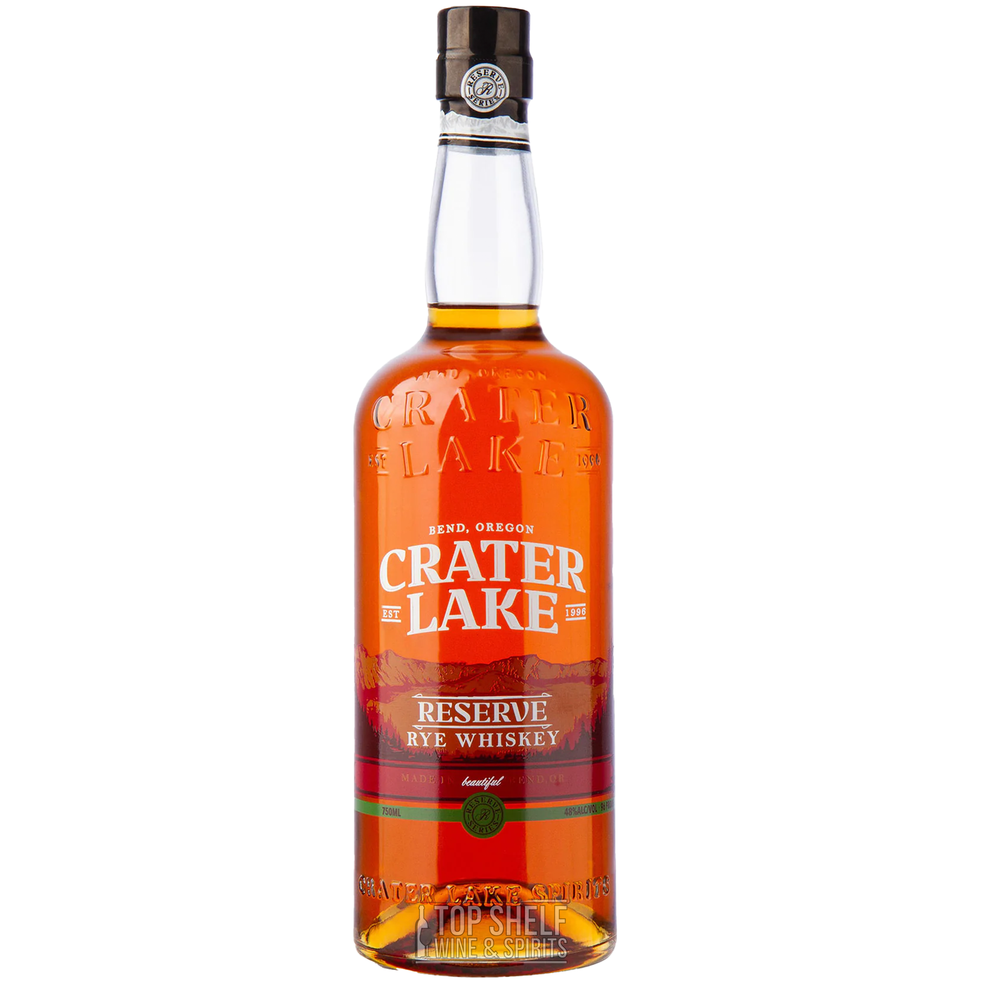 Crater Lake Reserve Rye Whiskey