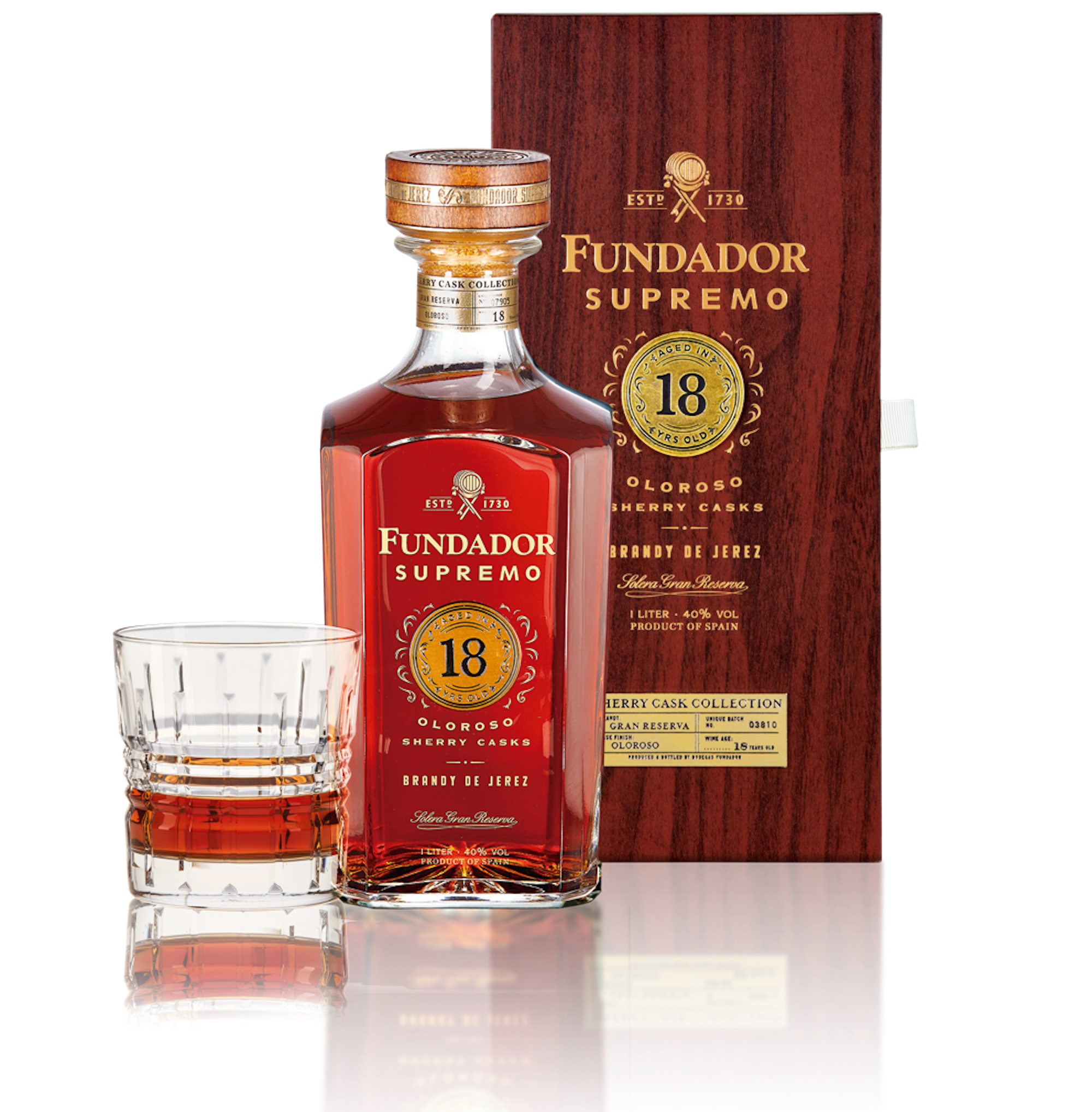 Fundador Supremo 18 Year Spanish Brandy