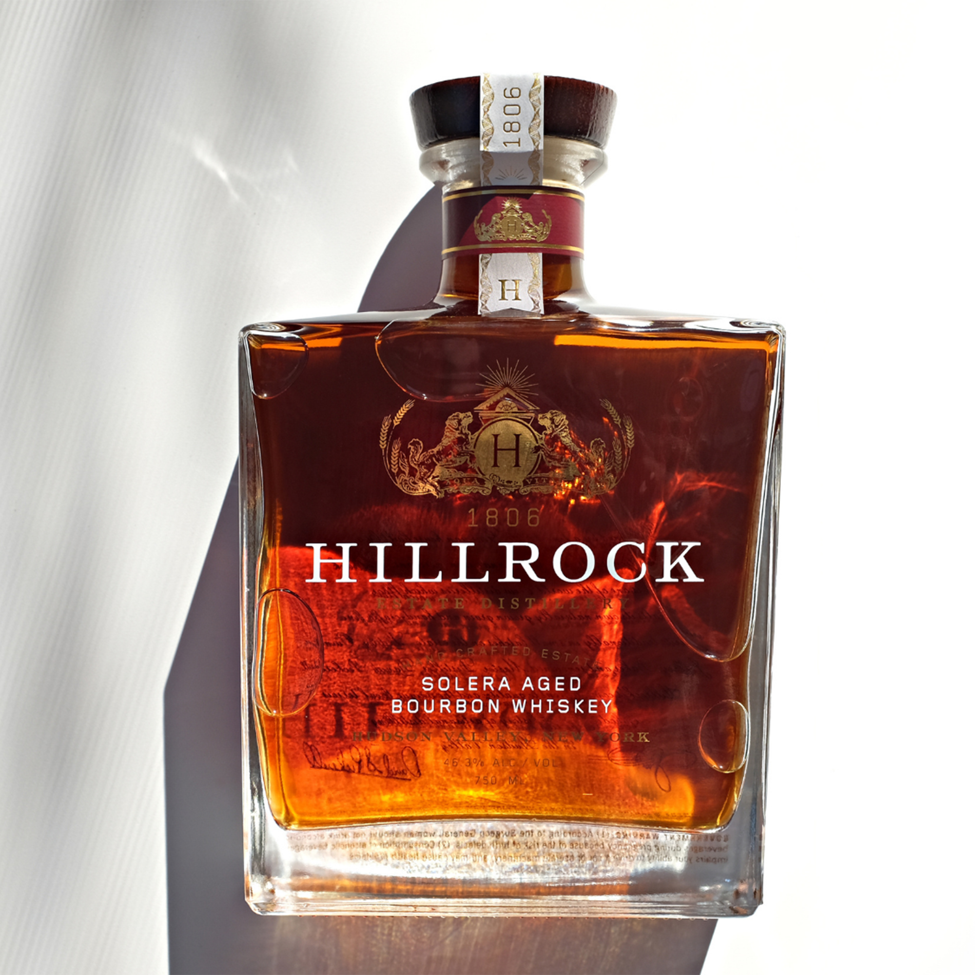 Hillrock Solera Aged Bourbon Whiskey