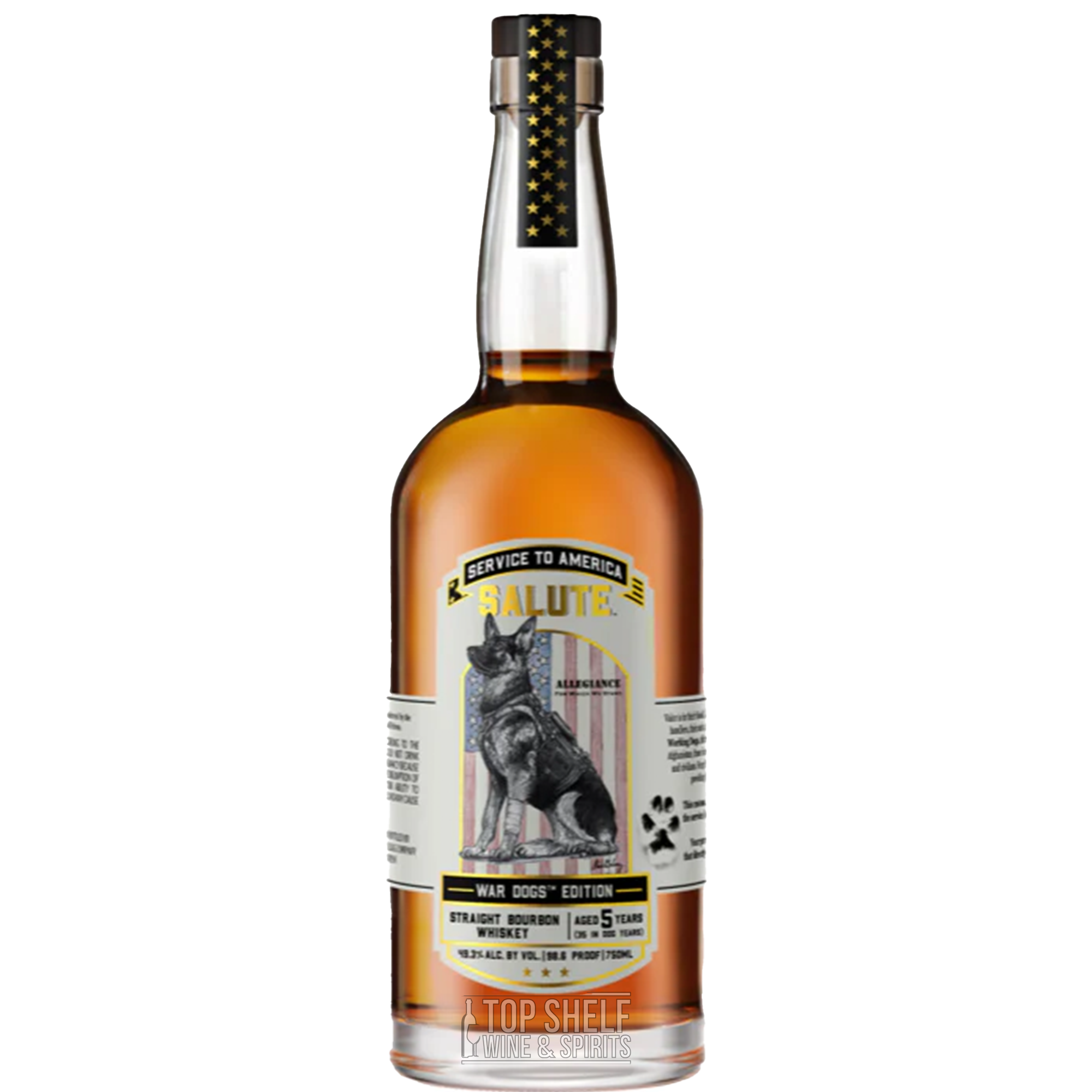 Heritage Service to America War Dogs Edition 5 Year Bourbon