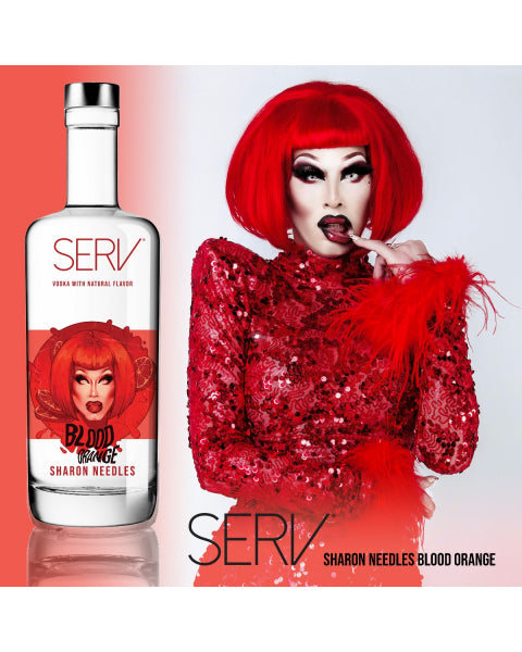 SERV Vodka Blood Orange Sharon Needles