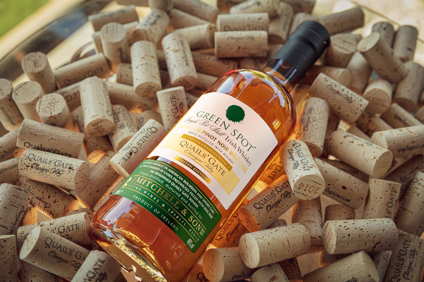 Green Spot Quails' Gate Irish Whiskey