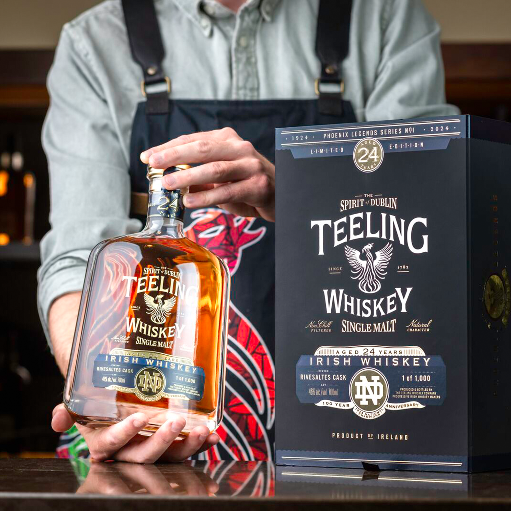 Teeling Phoenix Legends Edition No. 1 Anniversary 24 Year Irish Whiskey