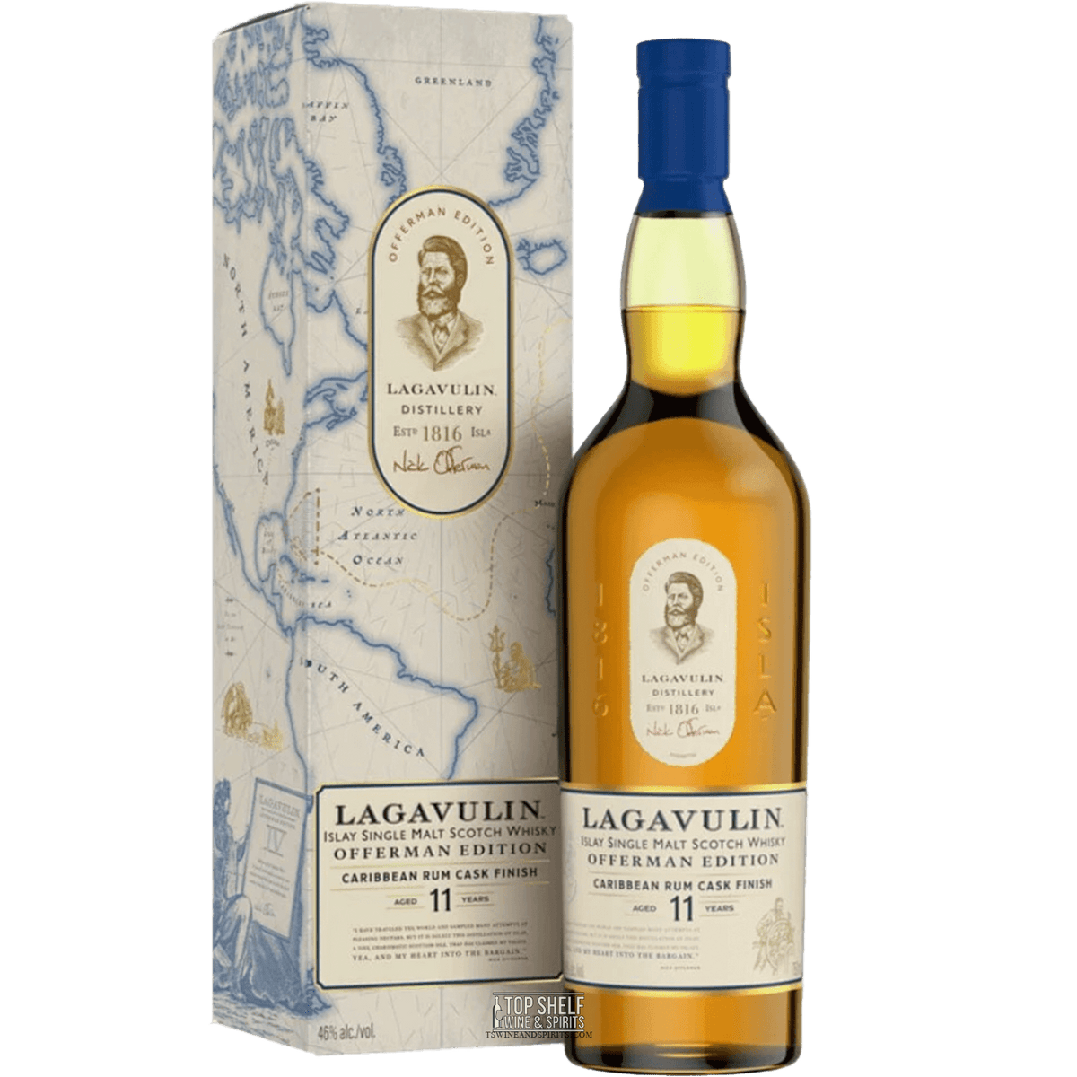 Lagavulin Offerman Edition 700ml 11年 Lagavulin Offerman Edition 11 Year Charred Oak Cask | Mash&Grape