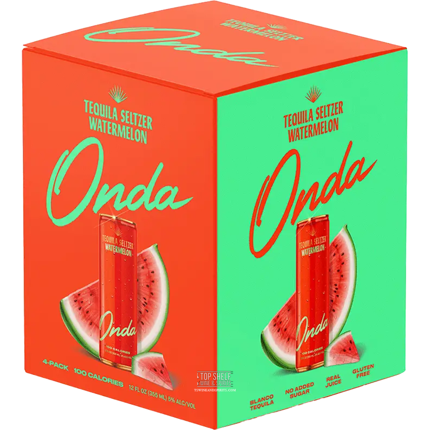 Onda Sparkling Tequila Watermelon (4 pack cans)