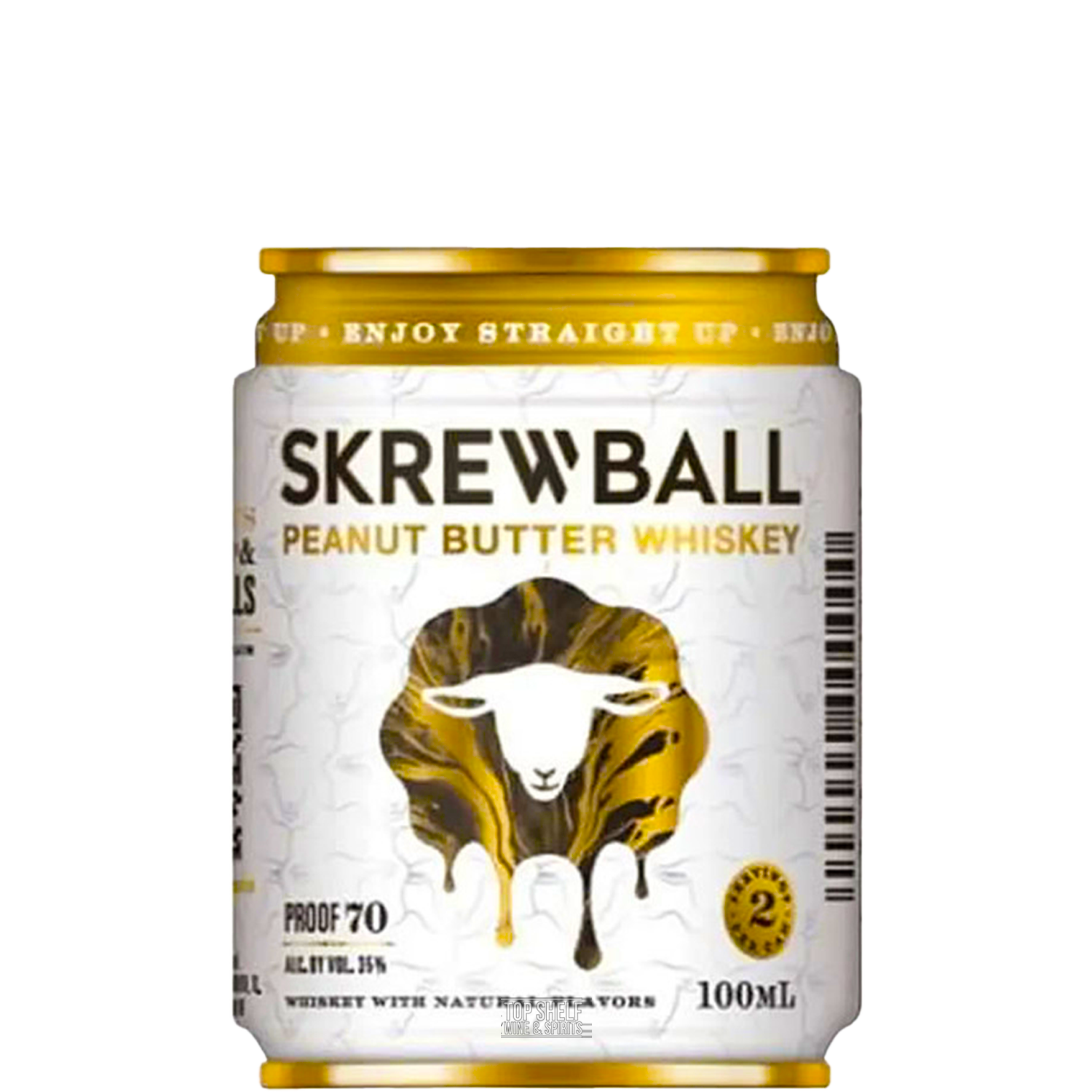 Skrewball Peanut Butter Whiskey 100mL (Single Can)