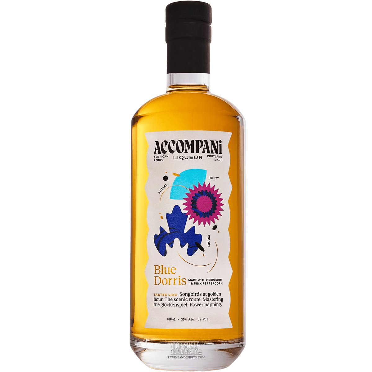 Accompani Blue Dorris Floral Liqueur - Order Online