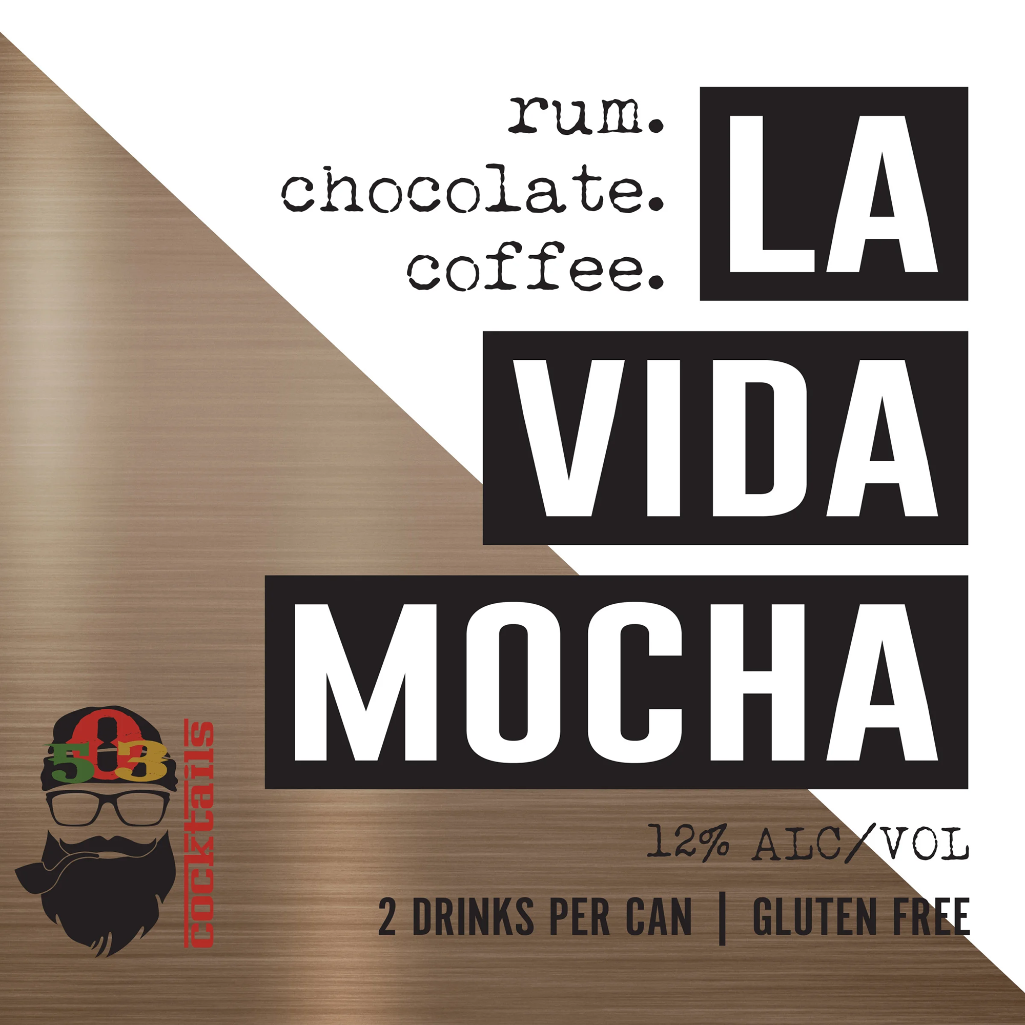 503 Distilling La Vida Mocha Cocktails (4-Pack) 355ml