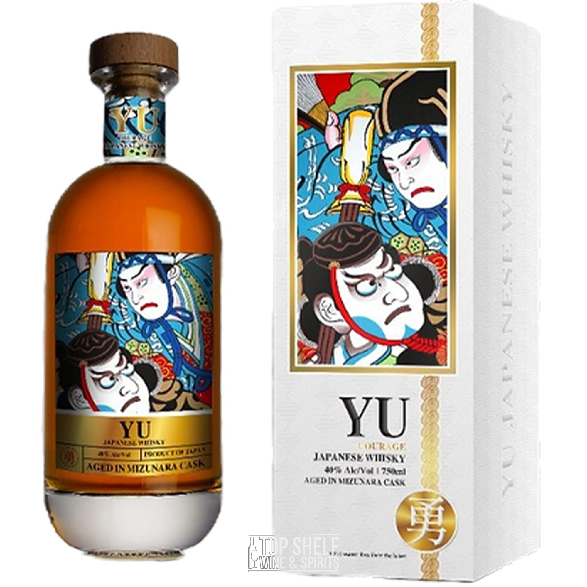 Yu Courage Mizunara Cask Japanese Whiskey