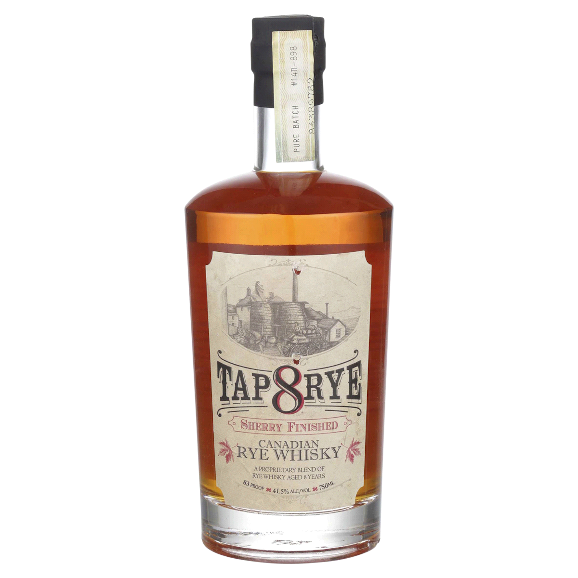 Tap 8 Sherry Finished Rye Canadian Whisky