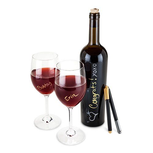 Wine Pens- Set of 2 for Bottles & Glasses