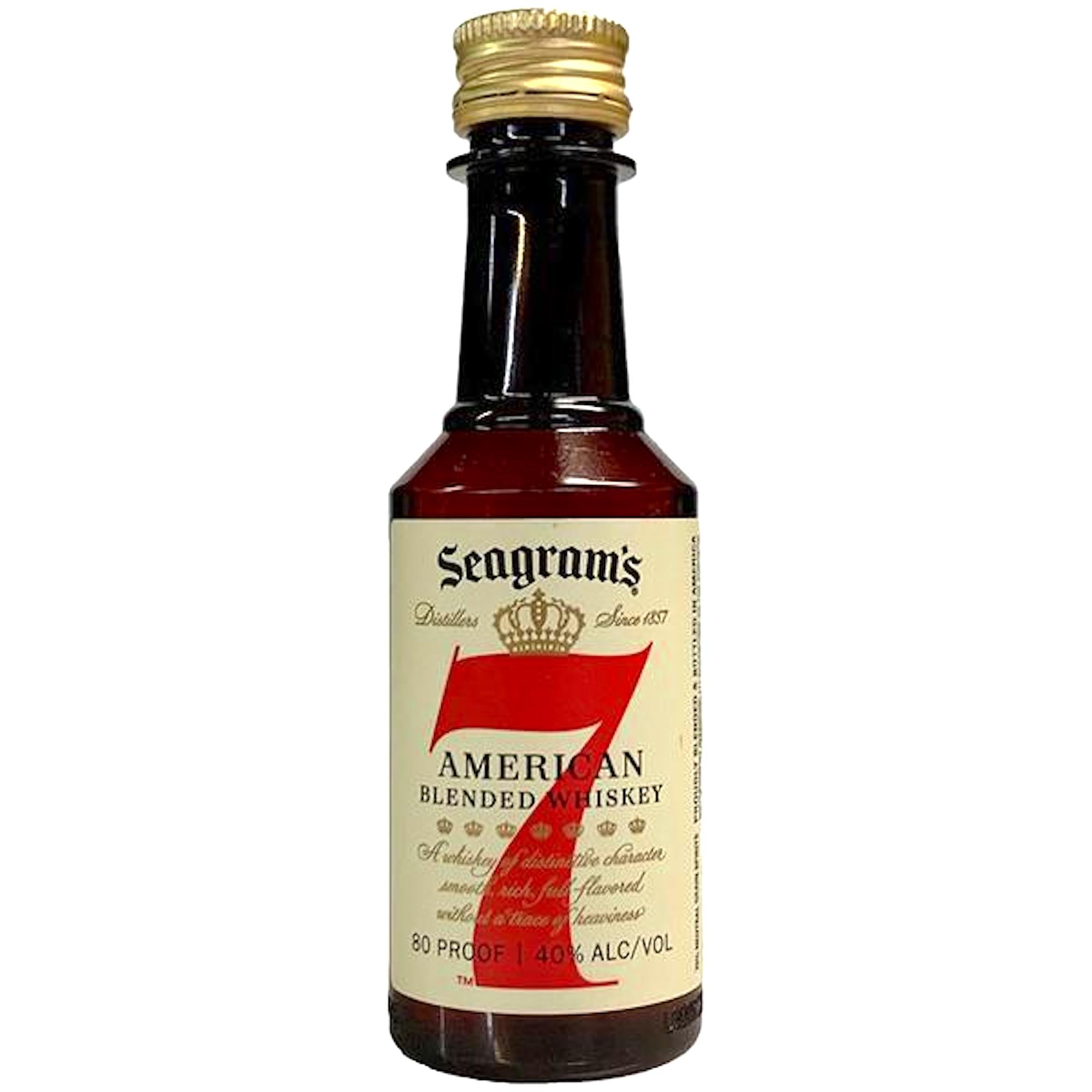 Seagram's 7 50ml Sleeve (10 bottles)