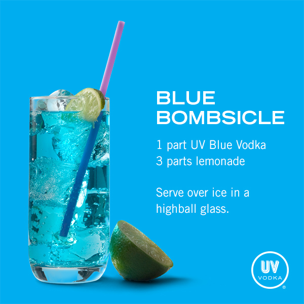 UV Blue (Raspberry Flavored Vodka)