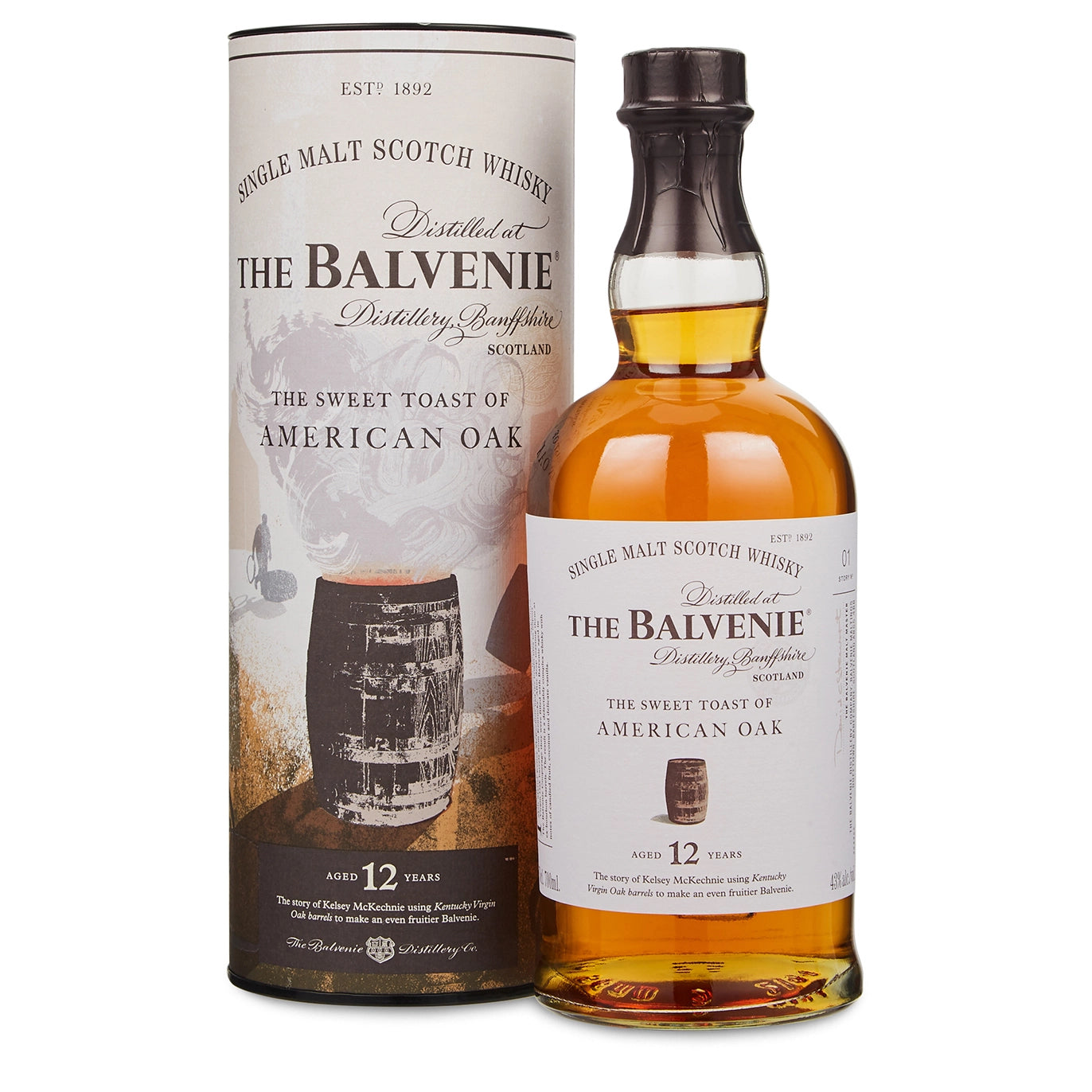 The Balvenie The Sweet Toast of American Oak 12 Year Whiskey