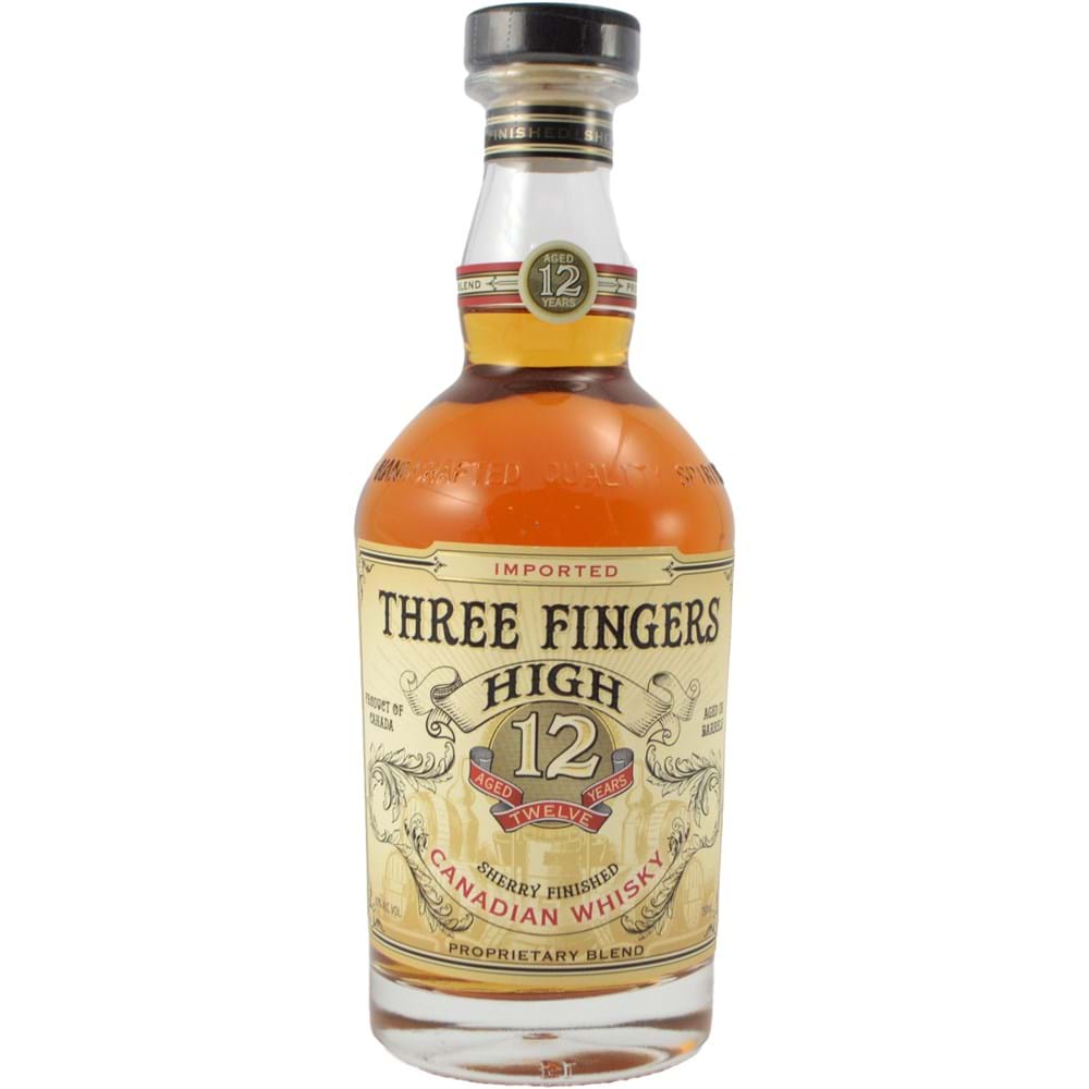 Three Fingers High 12 Year Sherry Finished Canadian Whisky