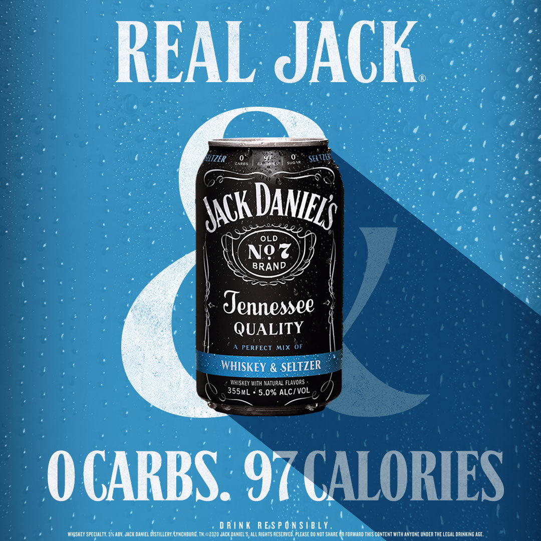 Jack Daniel's Whiskey & Seltzer (4 Pack Cans)