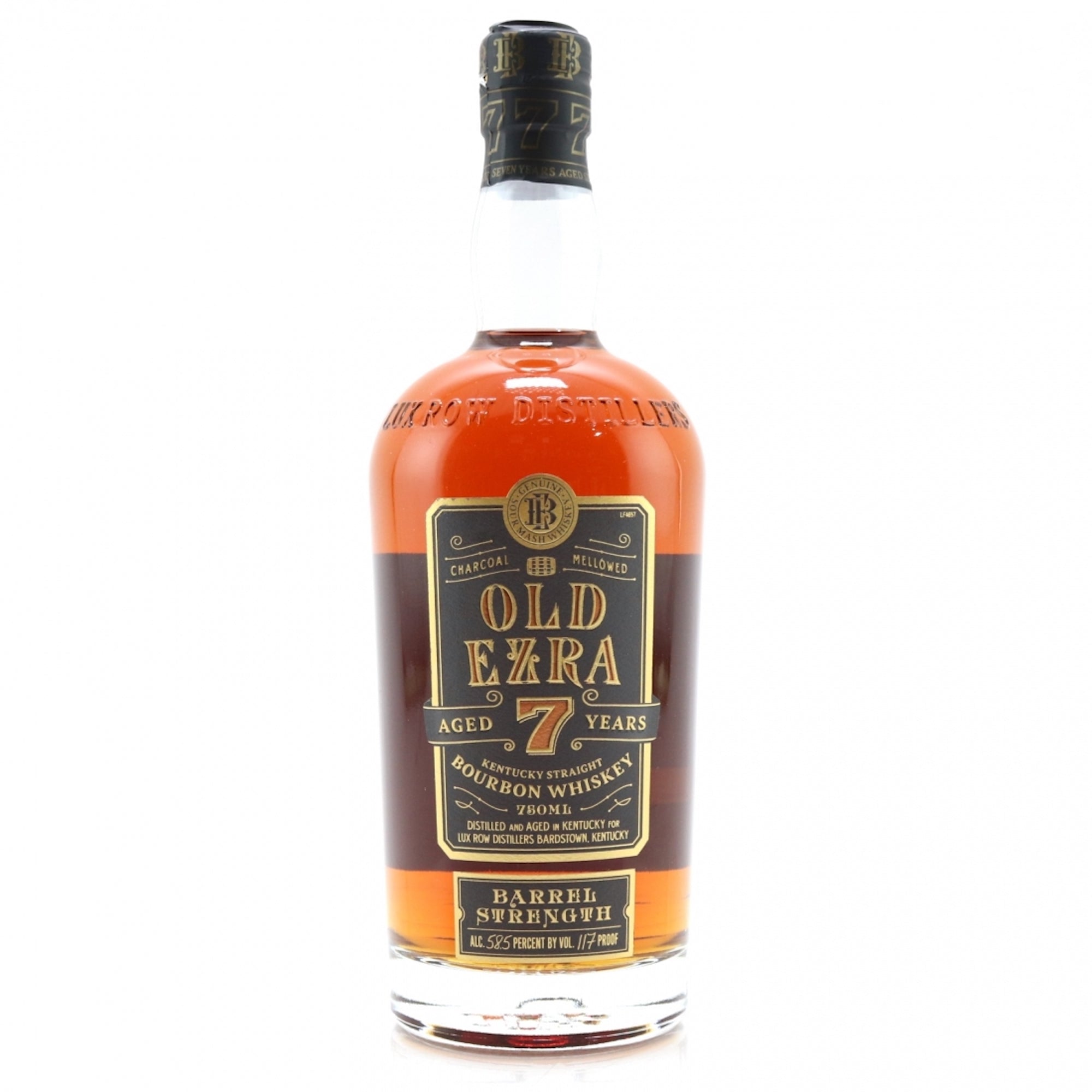Ezra Brooks Old Ezra 7 Year Barrel Strength Straight Bourbon