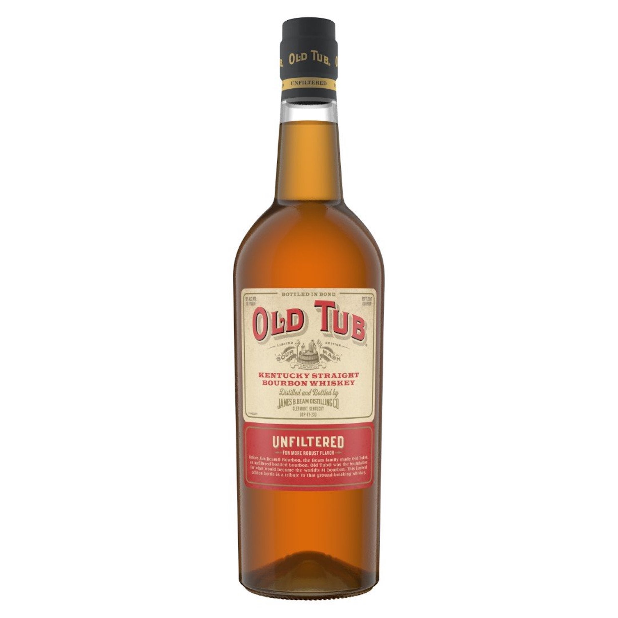 Old Tub Bottled in Bond Unfiltered Bourbon