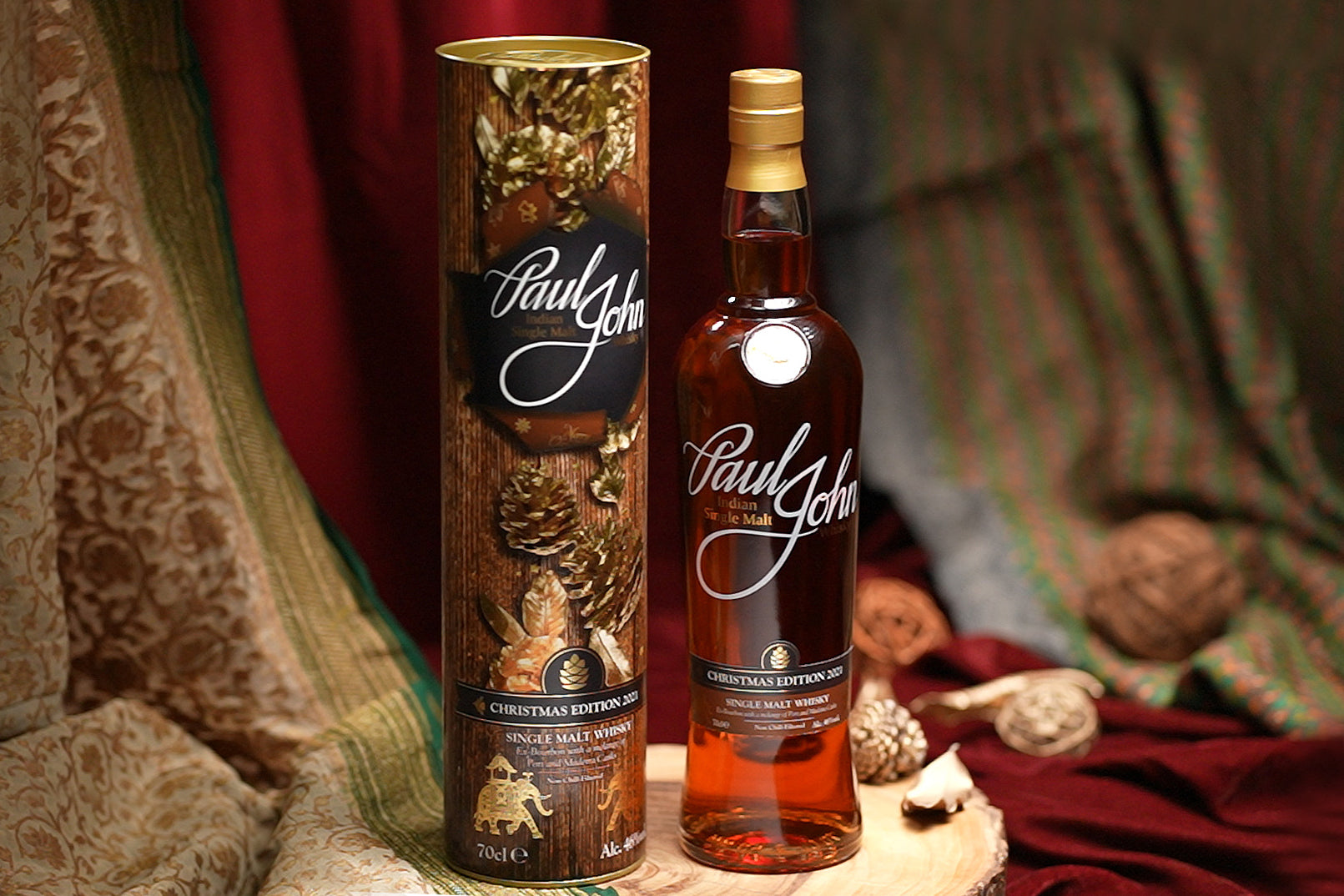 Paul John Indian Single Malt Whisky Christmas Edition
