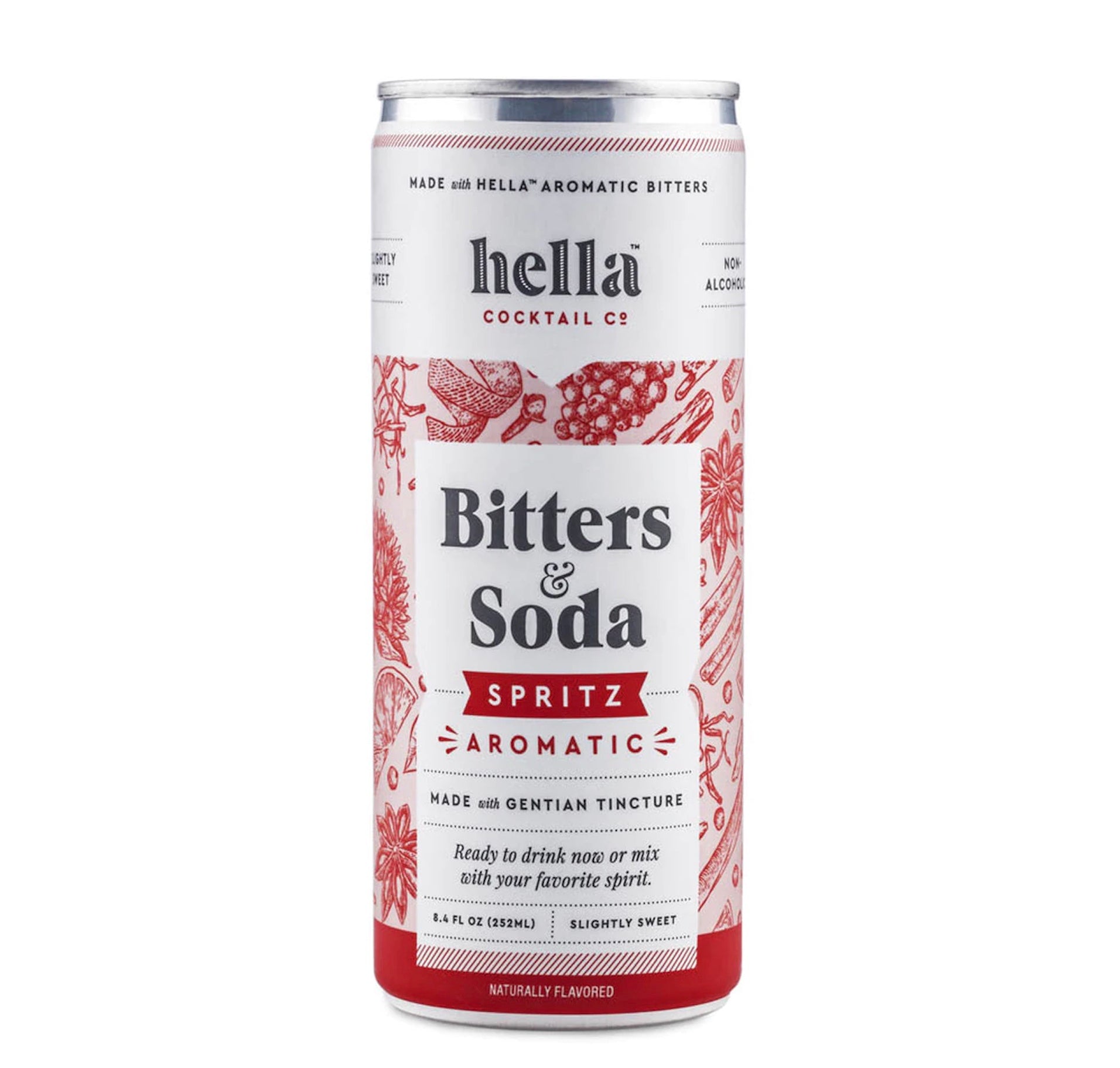 Hella Bitters & Soda Spritz Aromatic 4 pack Cans