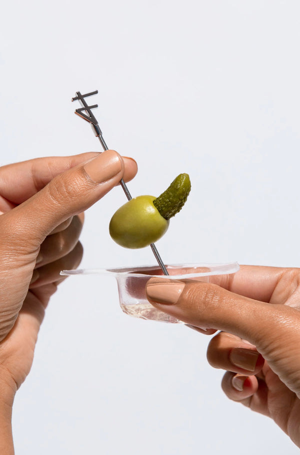 Filthy Foods Pickle Olives (Glass Jar)