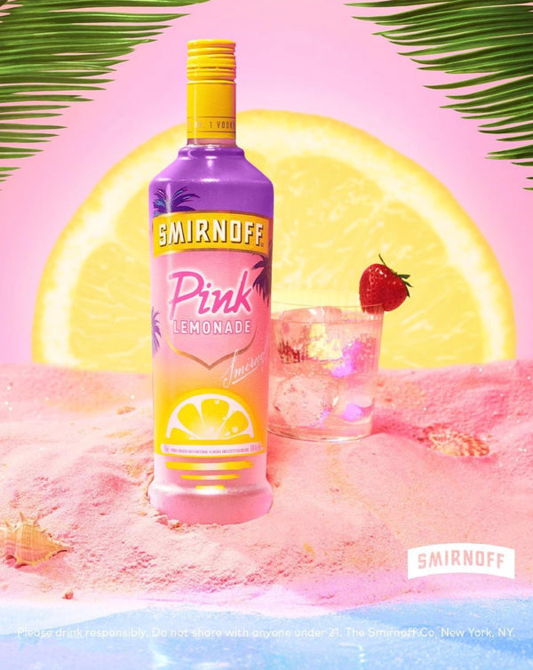 Smirnoff Pink Lemonade Limited Edition Vodka