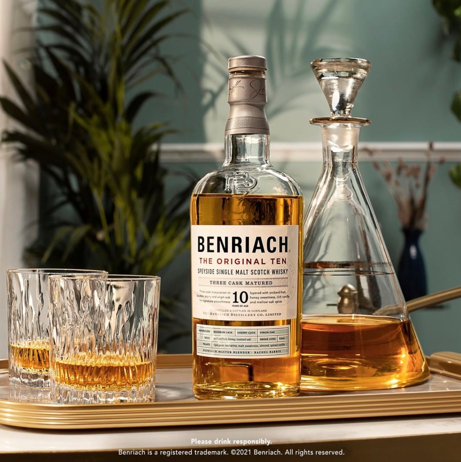 Whisky The original Ten BENRIACH : la bouteille de 70cL à Prix Carrefour