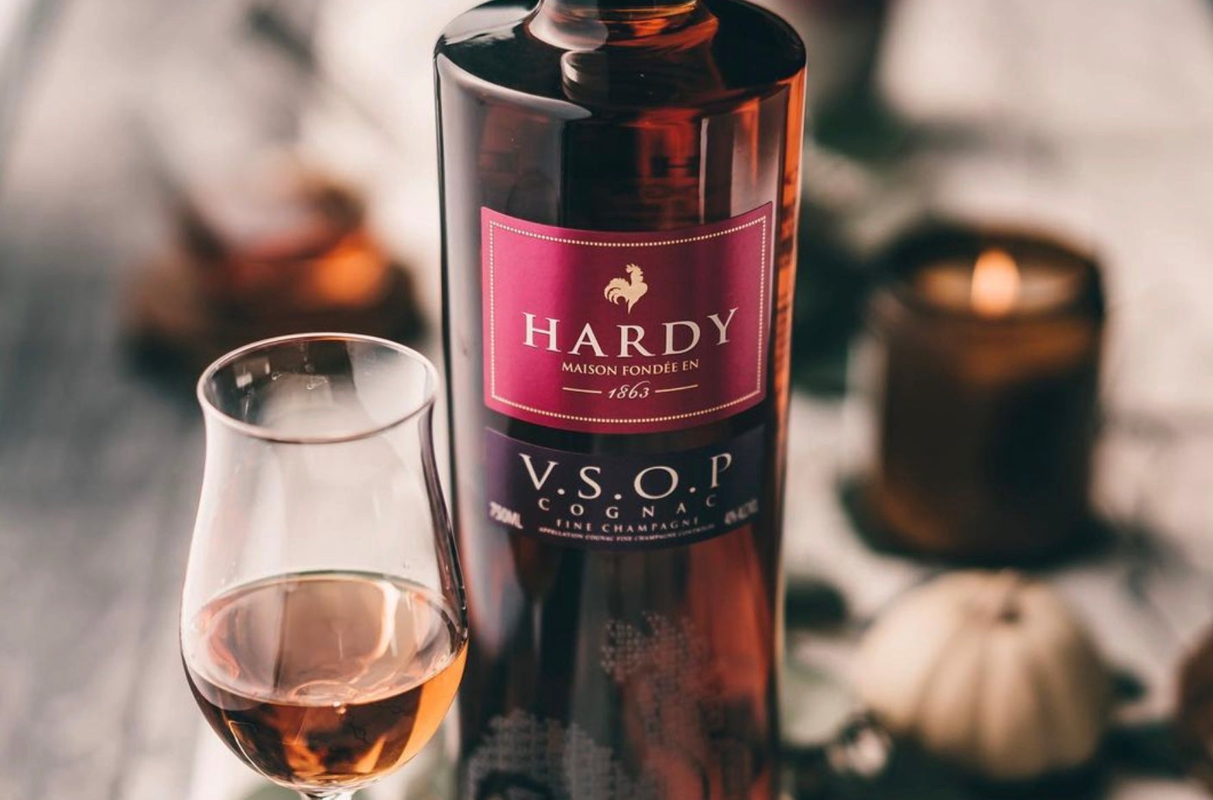 HARDY VSOP COGNAC - ブランデー