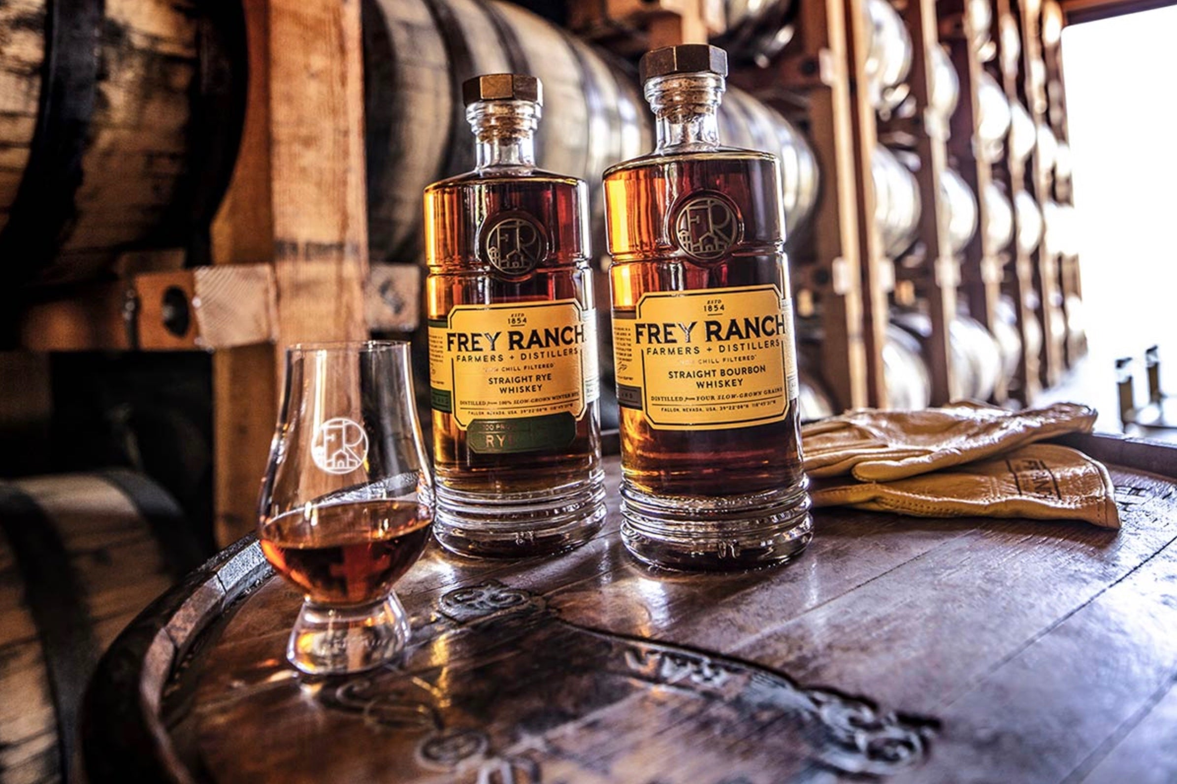 Frey Ranch Bottled in Bond Straight Rye Whiskey