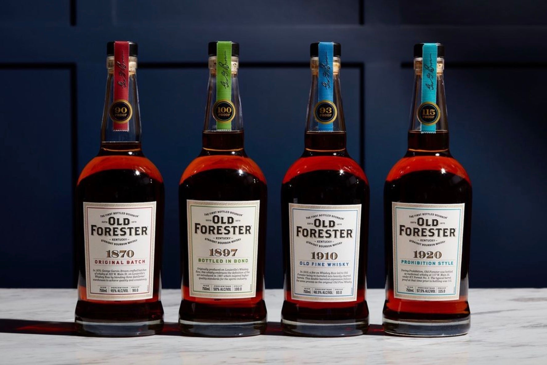 Old Forester Whiskey Row Collection