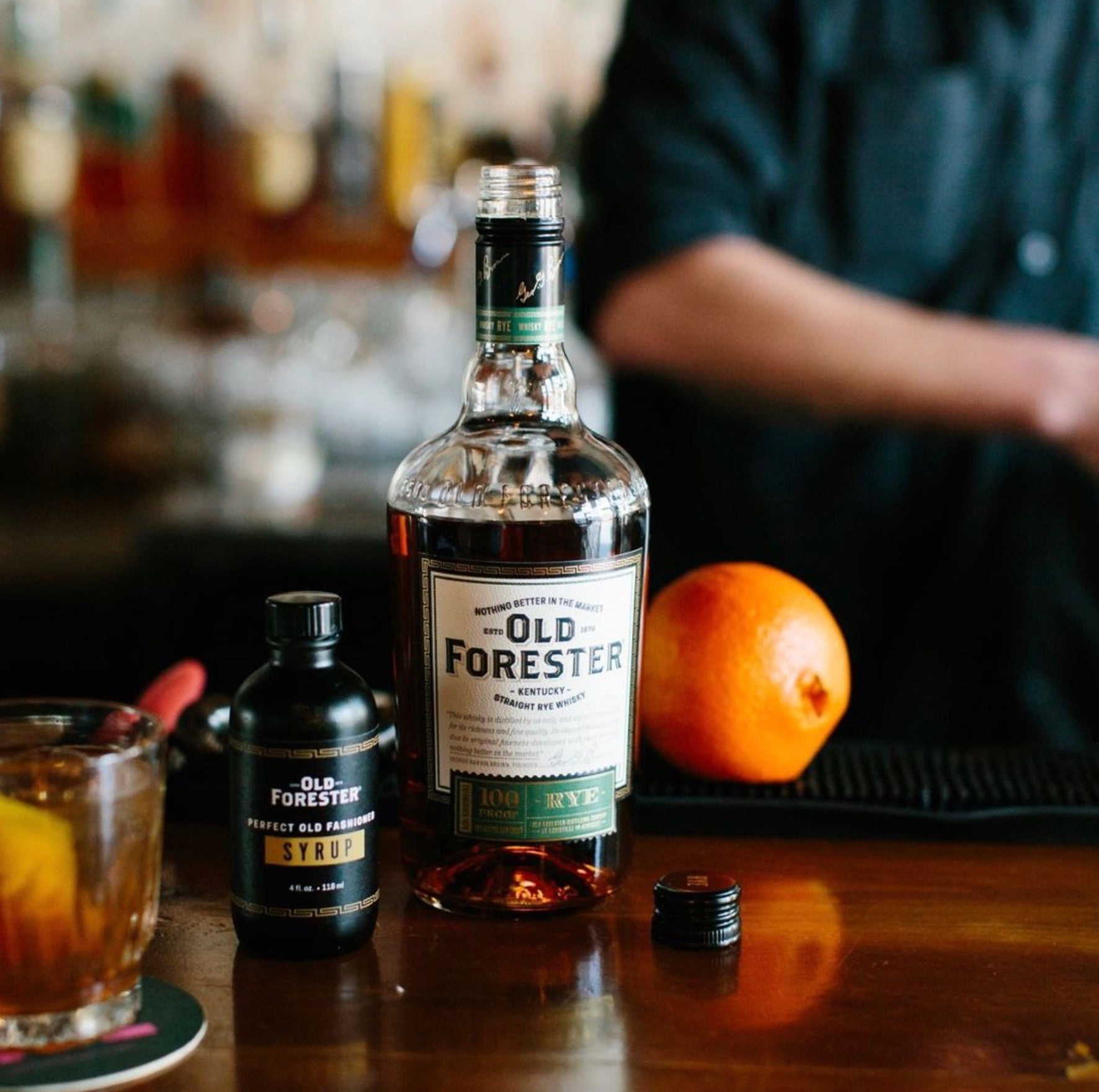 Old Forester Straight Rye Whiskey