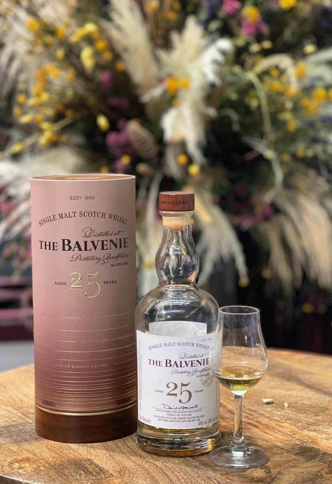 The Balvenie 25 Year Old Rare Marriages Scotch Whisky