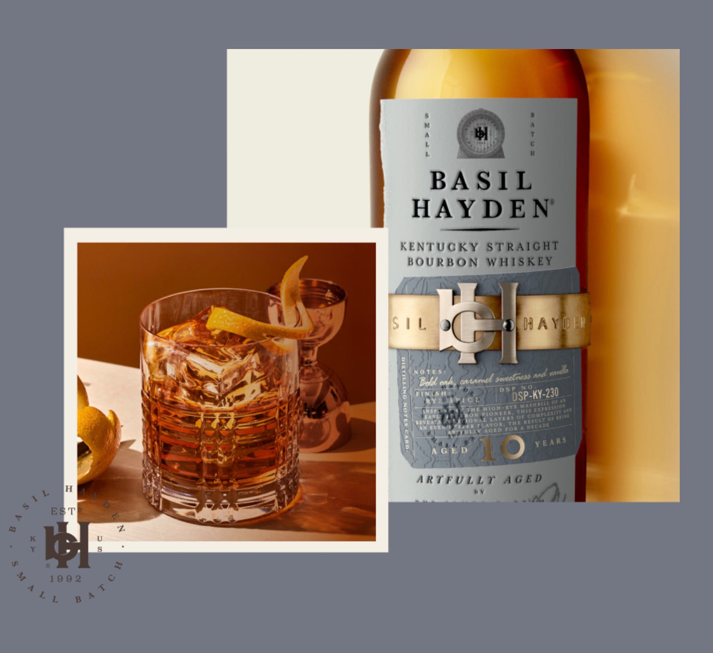 Order Basil Hayden's 10 Year Bourbon 750ml Bottle