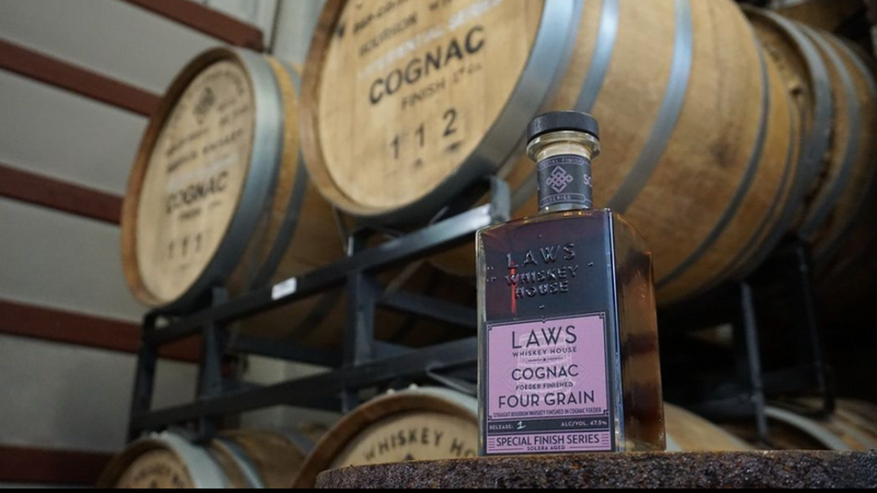 Laws Whiskey House Four Grain Cognac Finished Bourbon