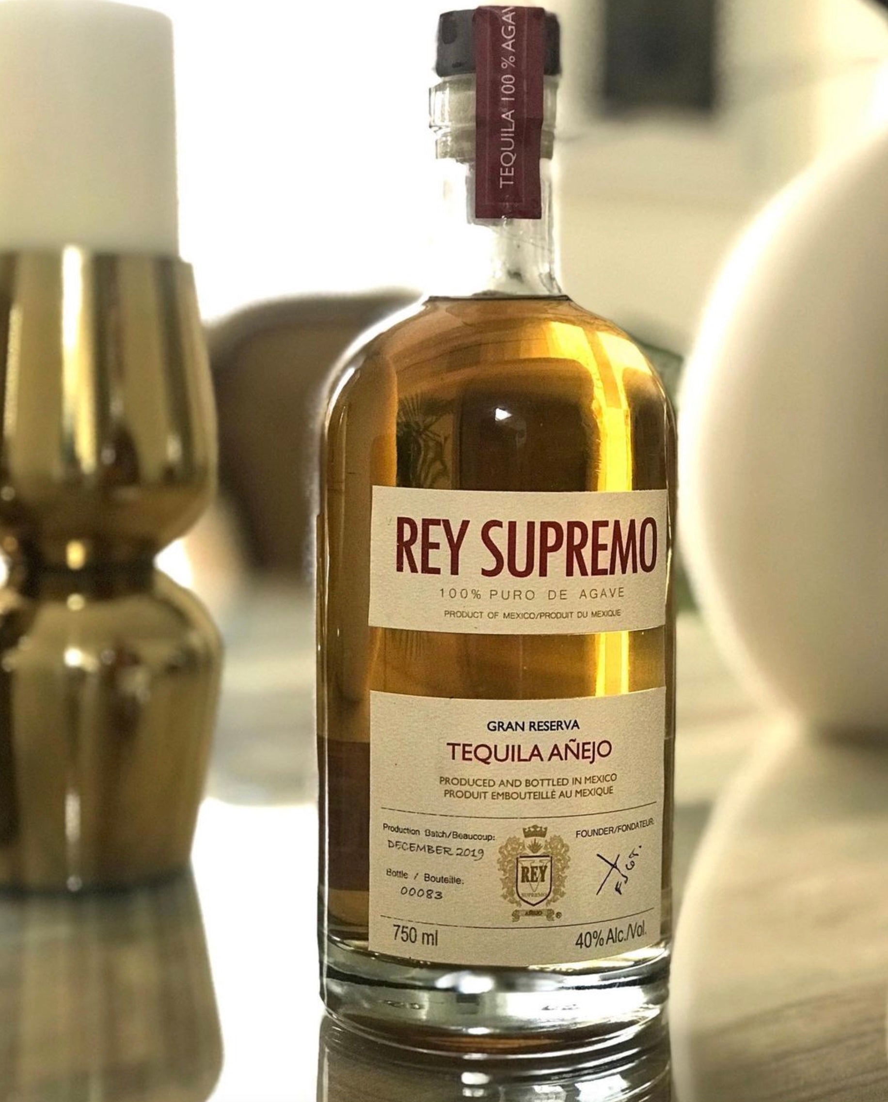 Rey Supremo Añejo Tequila