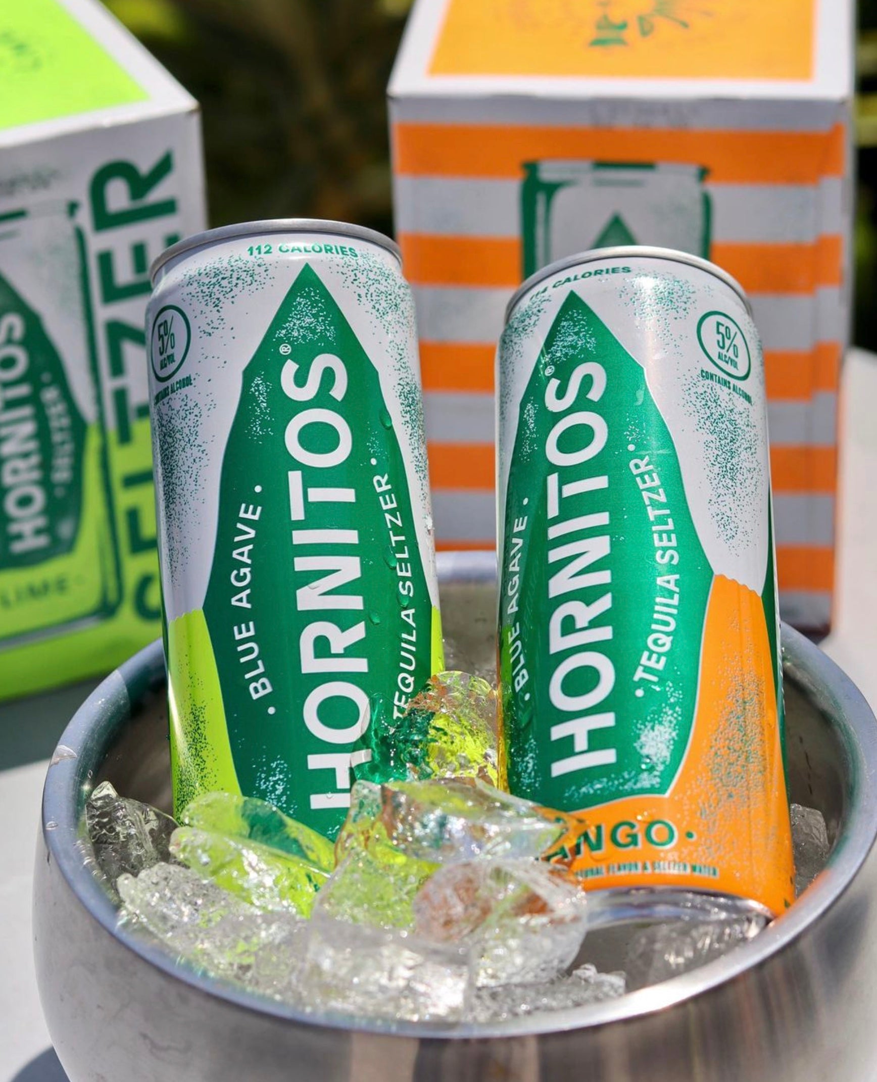 Hornitos Lime Tequila Seltzer 4 Pack Cans