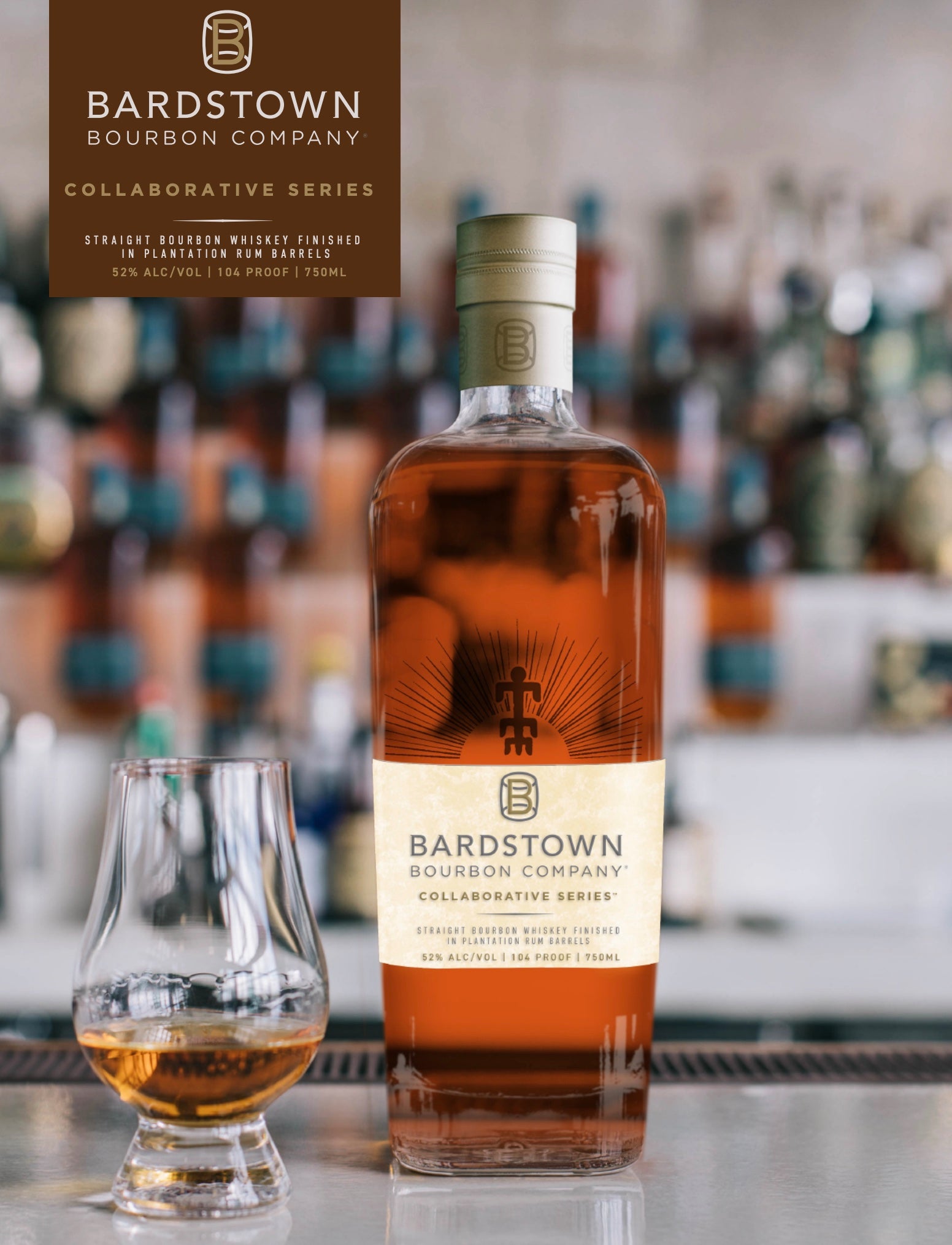 Bardstown Bourbon Company Collaborative Series Plantation Rum Finished Whiskey