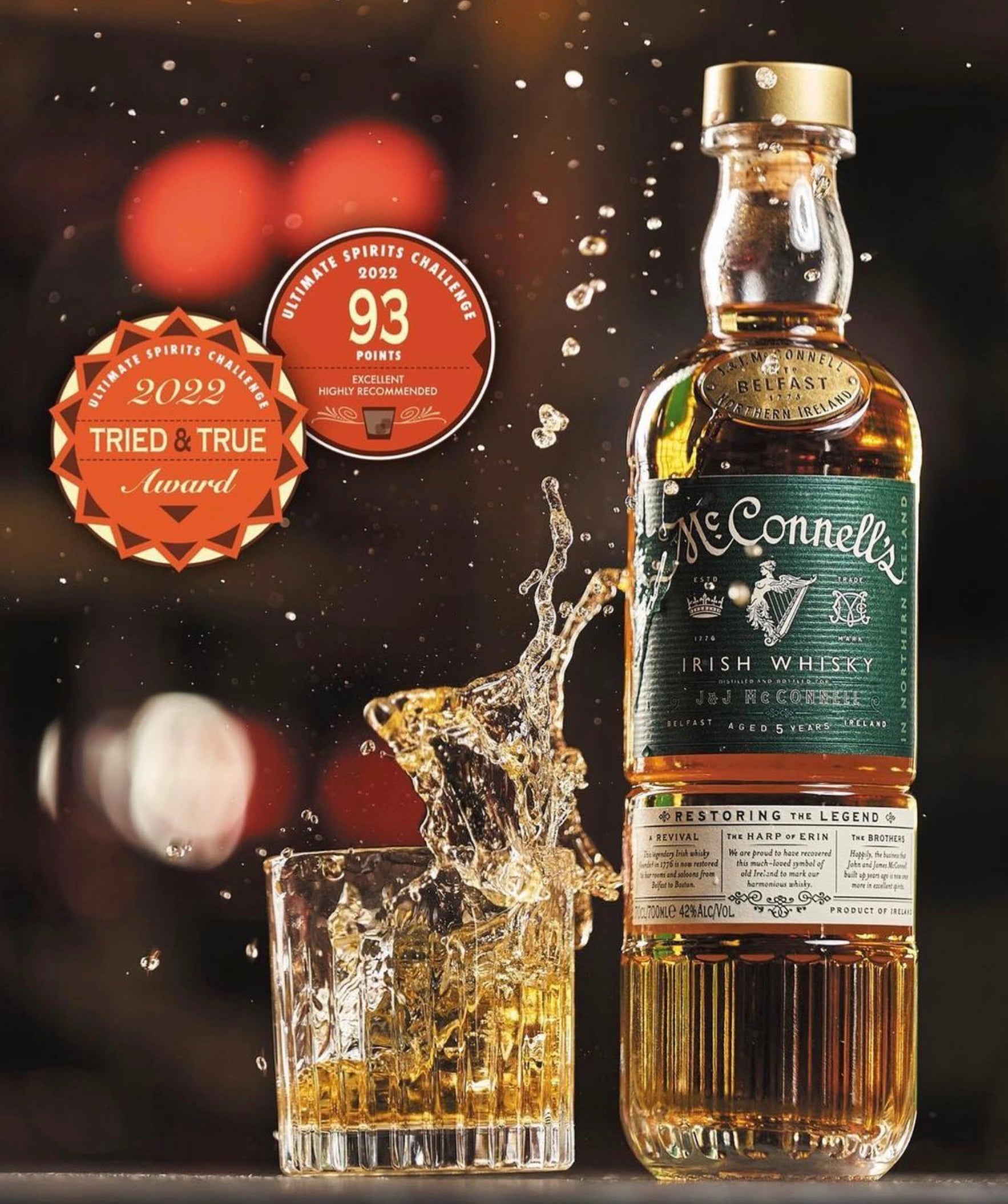 Order McConnell\'s Irish Whisky | 750mL bottle