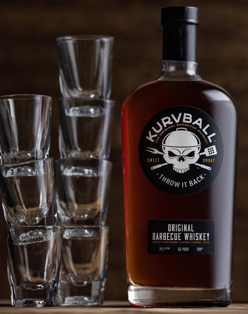 KURVBALL Original Barbecue Whiskey Top Shelf Wine and Spirits